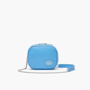 Argentine Lacoste Small Grained Leather Crossover Bag | MIFYQH-406