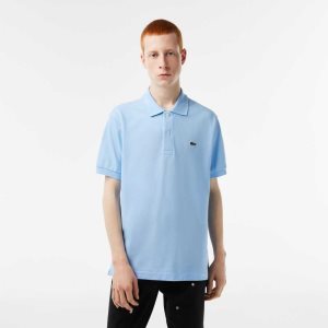 Blue Lacoste Original L.12.12 petit pique cotton Polo | RMSWIT-578