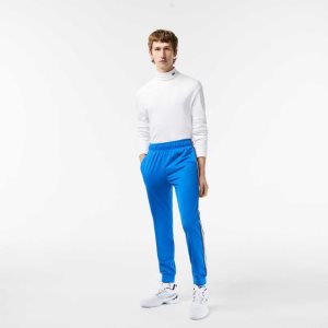 Blue Lacoste Tennis Abrasion-Resistant Track Pants | LZAKFE-736