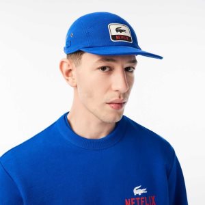 Blue Lacoste x Netflix Organic Cotton Cap | MSQIZA-483