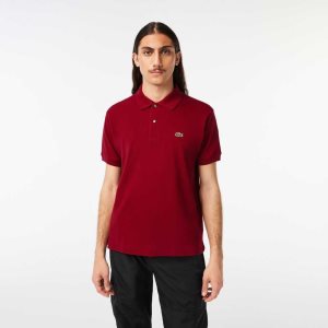 Bordeaux Lacoste Original L.12.12 petit pique cotton Polo | LWPQBZ-732