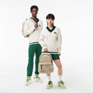 Brindille Lacoste Computer Compartment Backpack | ILGNCP-248