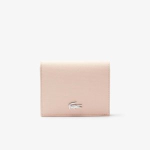 Chair Amande Lacoste Anna Small Snap Folding Wallet | UMVZOH-590