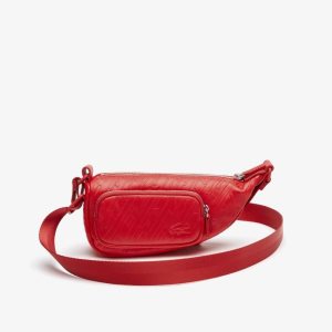 Corrida Lacoste Logo Print Shoulder Bag - Small | XQFRUY-460