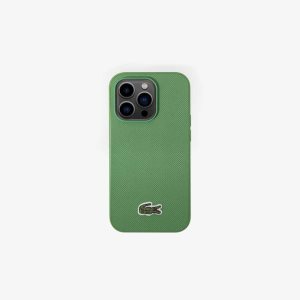 Estragon Lacoste Petit Pique Effect iPhone 14 Pro Case | MLKWYP-975