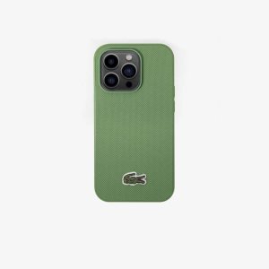 Estragon Lacoste Petit Pique Effect iPhone 14 Pro Max Case | PVQXEK-780