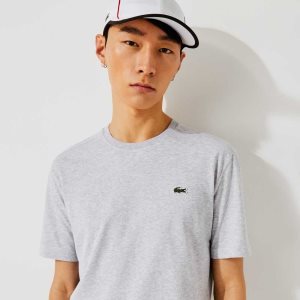 Grey Chine Lacoste SPORT Breathable T-Shirt | REQZOK-319