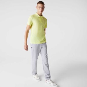 Grey Chine Lacoste SPORT Tennis Fleece Trackpants | UOVSLK-468