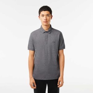 Grey Chine Lacoste Smart Paris Polo Stretch Cotton | CAXEBK-612