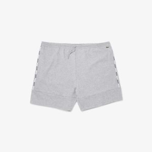 Grey Chine Lacoste XL Branded Bands Shorts | WAELUN-972