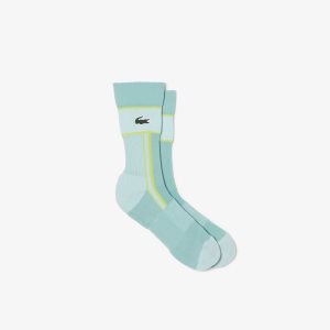 Mint Lacoste SPORT Jersey Socks | WJVNXO-982