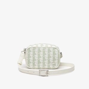 Mono Farine Estragon Lacoste Small Monogram Print Cross Body Bag | PAKQME-286