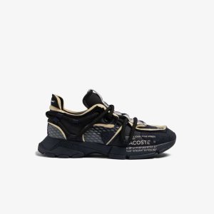 Nvy/Blk Lacoste L003 Active Runway Sneakers | WPXGZC-157