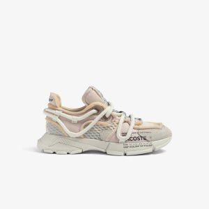 Off White/Off White Lacoste L003 Active Runway Sneakers | NYHMOC-631