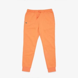 Orange Lacoste SPORT Fleece Tennis Sweatpants | NMXUVR-370