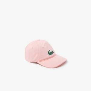 Pink Lacoste Miami Open Hat | ZBFADU-523