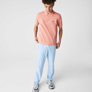 Pink Lacoste Original L.12.12 petit pique cotton Polo | PEGKYN-814