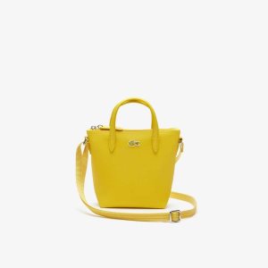 Pistil Lacoste L.12.12 Concept Petit Pique Coated Canvas Mini Zip Tote Bag | EVTGAR-853