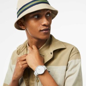 White Lacoste 12.12 Move 3 Hands Watch | CQTBYA-140