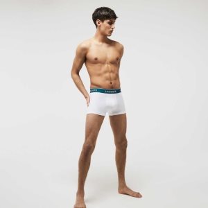 White Lacoste Casual Boxer Brief 3-Pack | RAOGWI-875