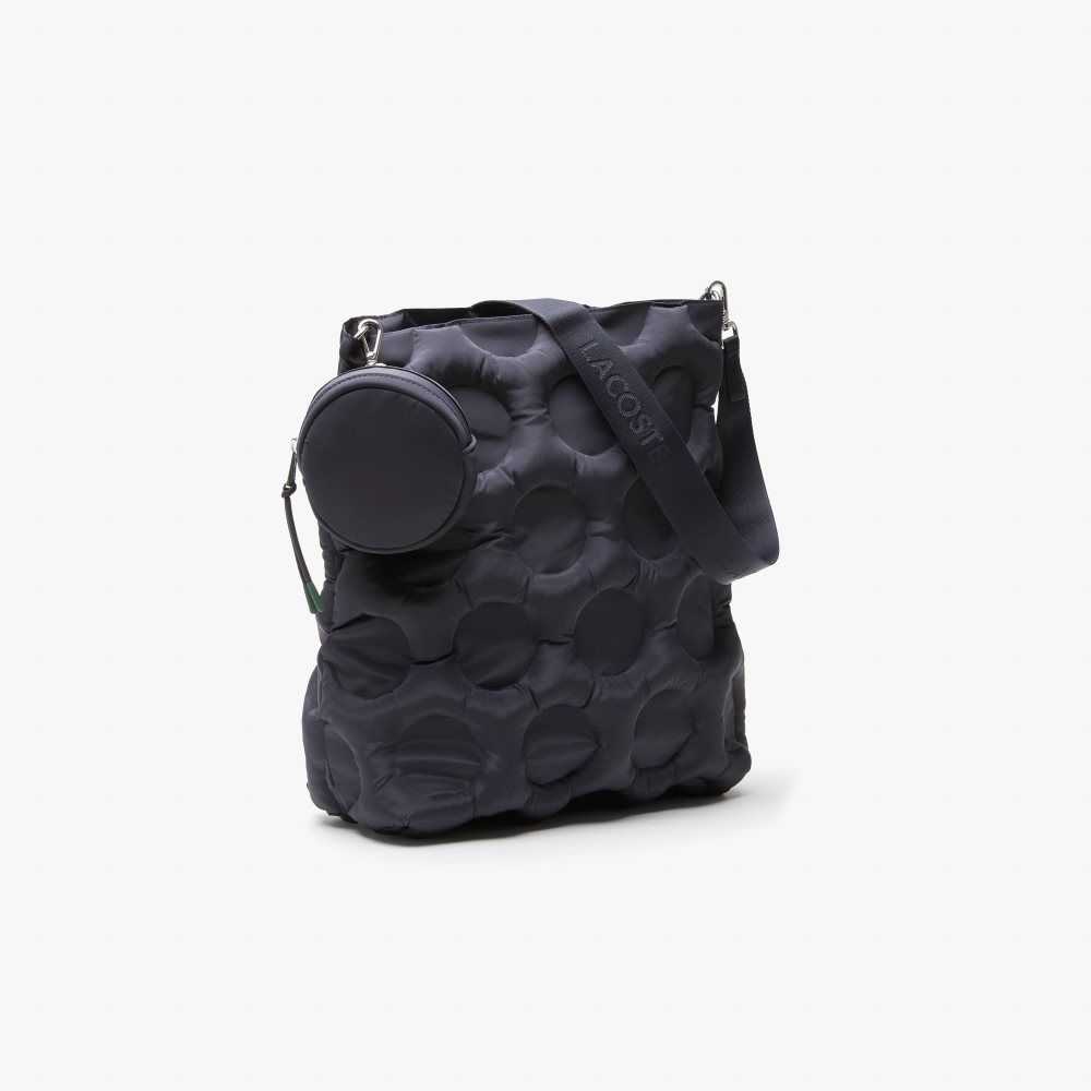 Abimes Lacoste Golf Ball Effect Padded Bucket Bag | KPXIOR-321