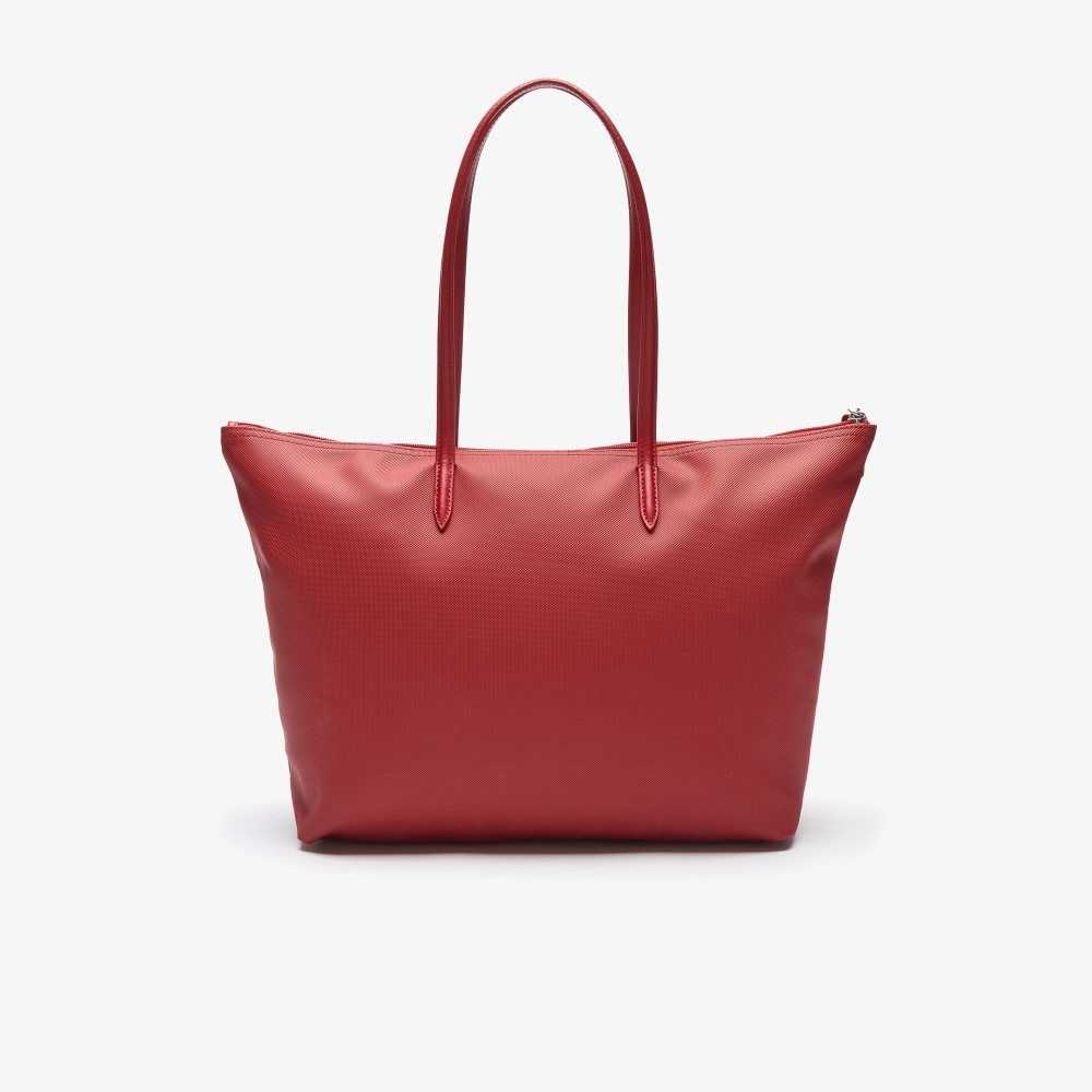 Alizarine Lacoste L.12.12 Concept Zip Tote Bag | POILUF-126