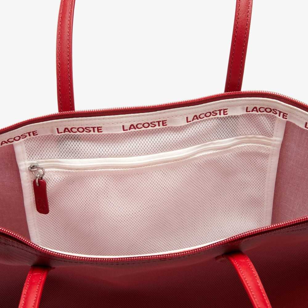 Alizarine Lacoste L.12.12 Concept Zip Tote Bag | POILUF-126