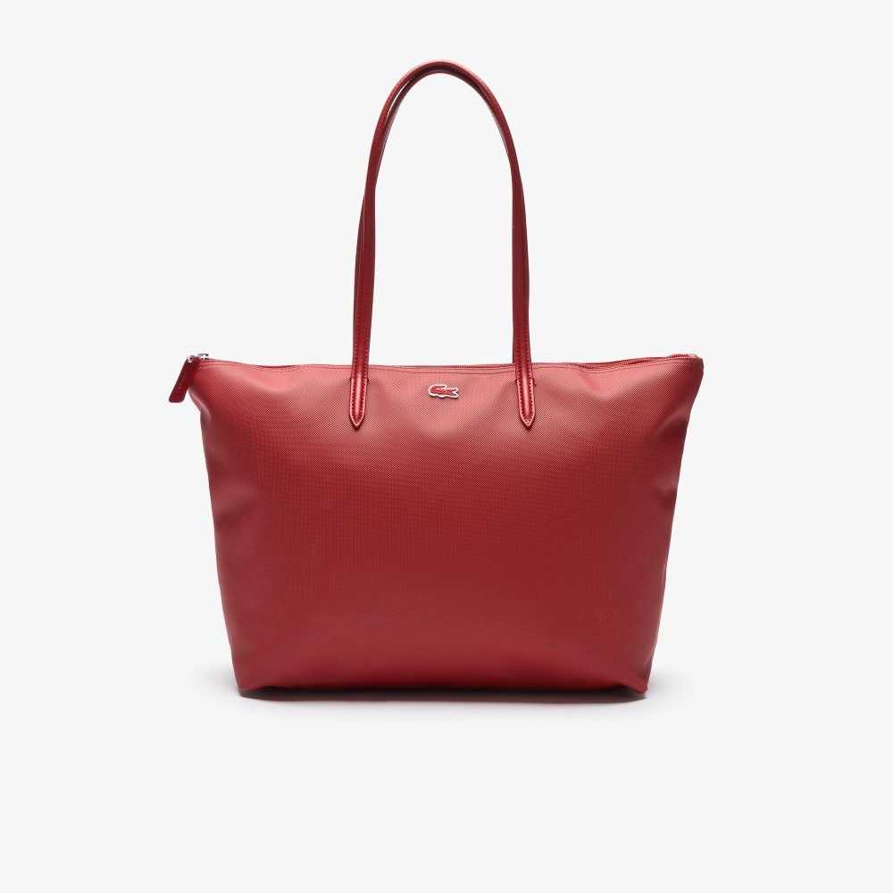 Alizarine Lacoste L.12.12 Concept Zip Tote Bag | POILUF-126