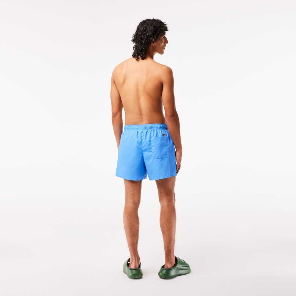 B04 Lacoste Crocodile Print Swim Trunks | PHIDEA-096