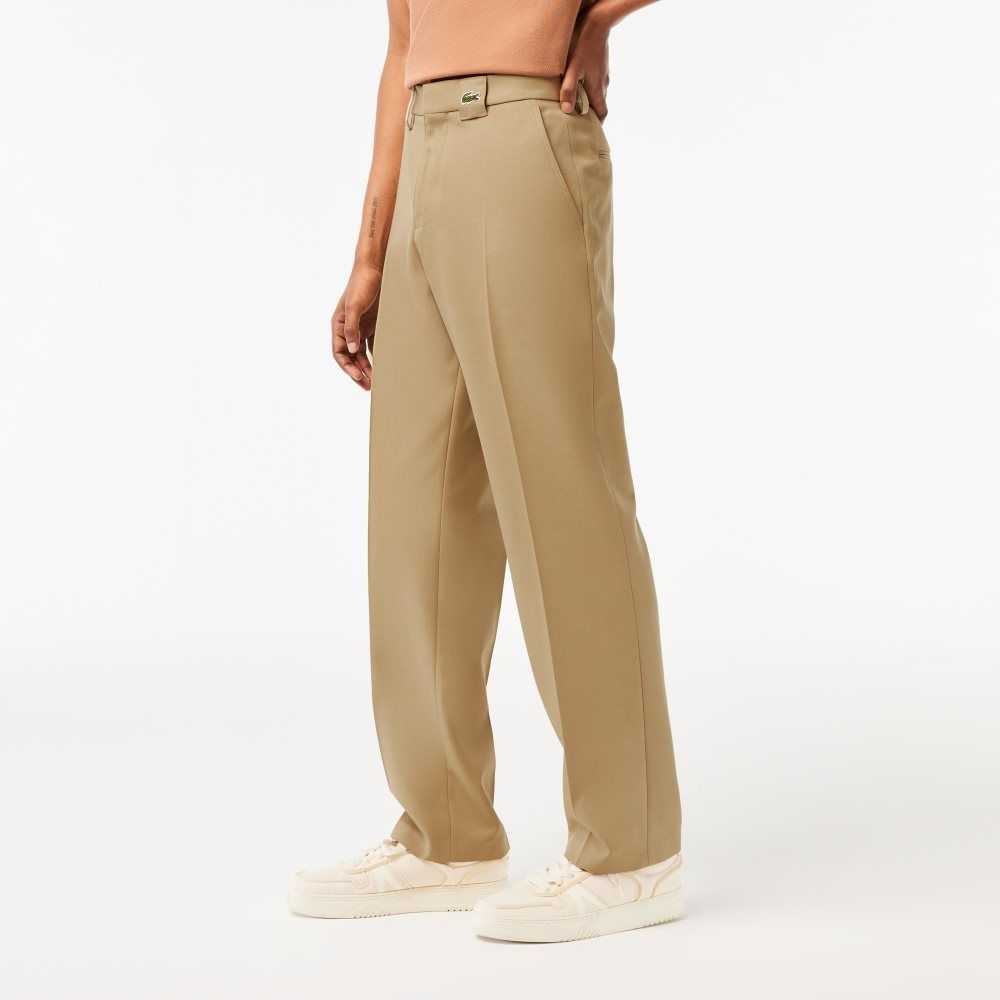 Beige Lacoste Chinos | SZTFGQ-508