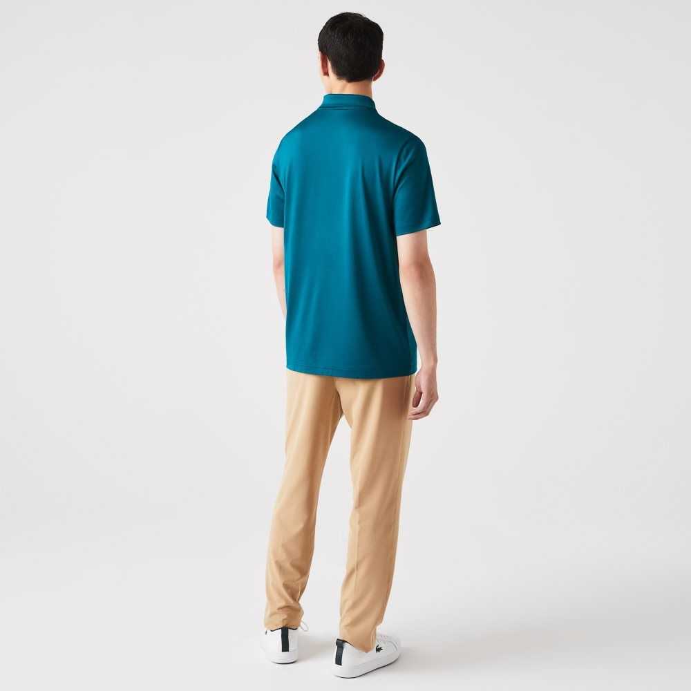 Beige Lacoste SPORT Stretch Golf Chinos | PAHIJO-021