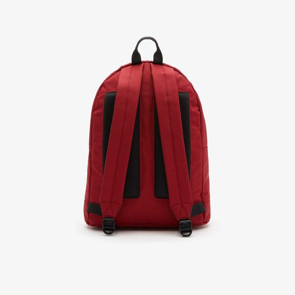 Biking Red Lacoste Computer Compartment Backpack | CBNFOR-142