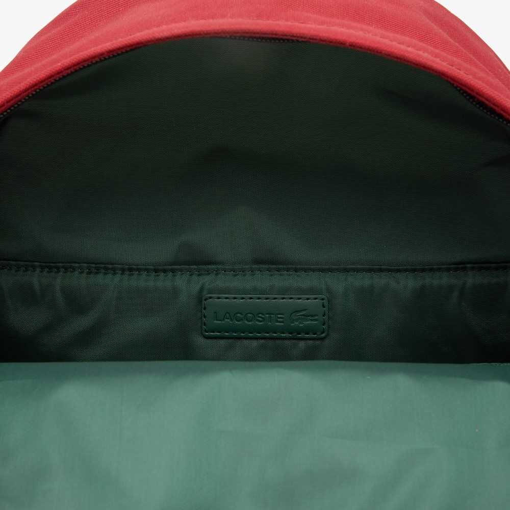 Biking Red Lacoste Computer Compartment Backpack | CBNFOR-142