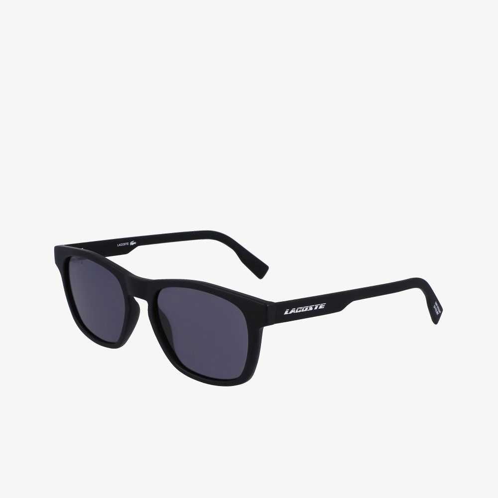 Black/Blue Lacoste Active Sunglasses | PVOLBI-504