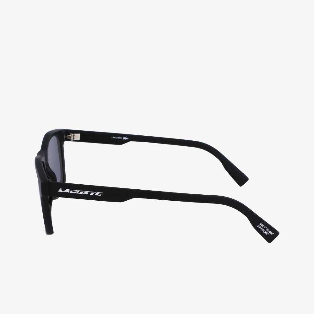 Black/Blue Lacoste Active Sunglasses | PVOLBI-504