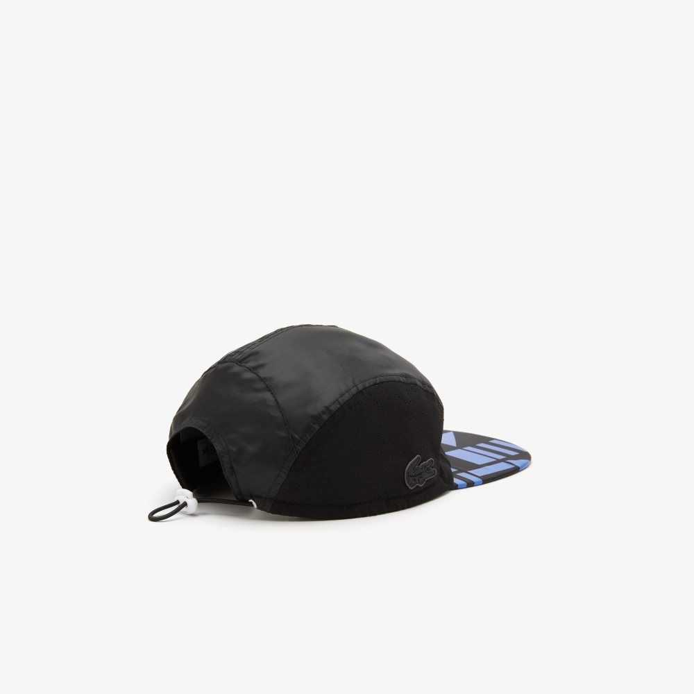 Black / Blue Lacoste SPORT Lightweight Cap | MXYAJI-786