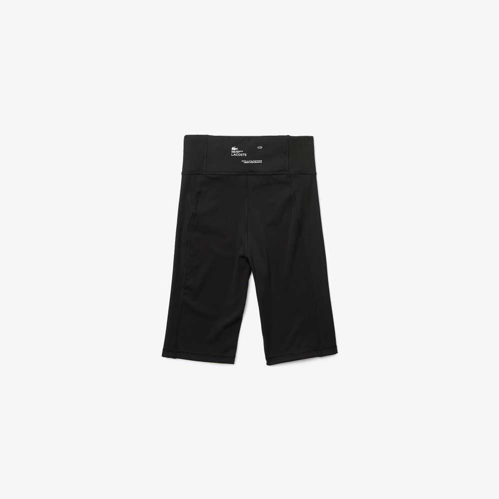 Black Lacoste SPORT Bike Shorts | EZRMST-013