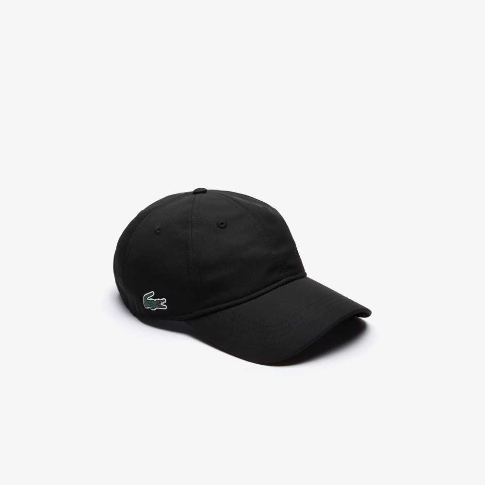 Black Lacoste SPORT Lightweight Cap | MGYALP-794