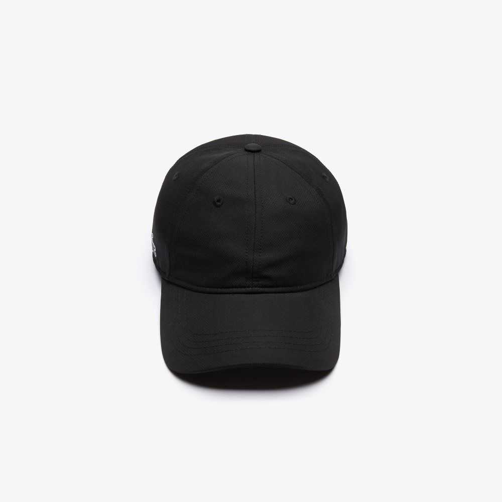 Black Lacoste SPORT Lightweight Cap | MGYALP-794