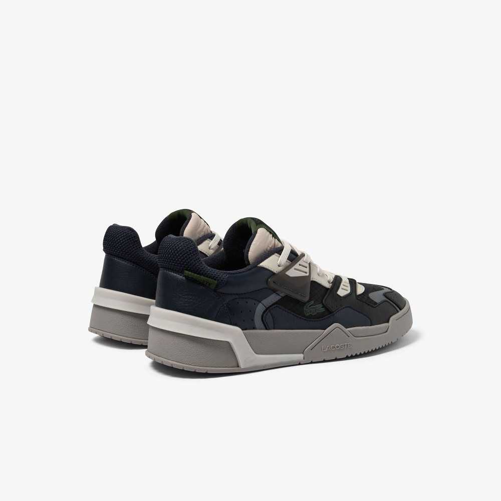 Blk/Nvy Lacoste LT125 Leather Sneakers | OMEZKV-842