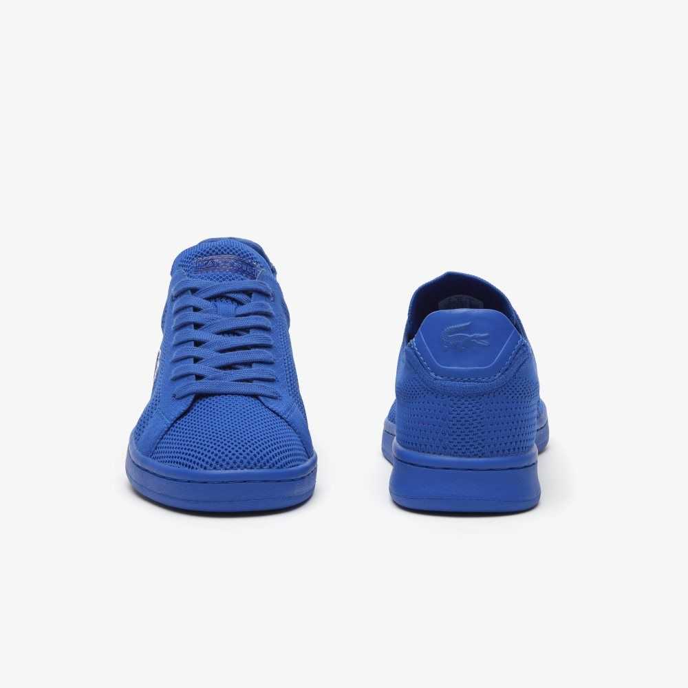 Blu/Blu Lacoste Carnaby Pique Heel Pop Sneakers | JCBGLD-354