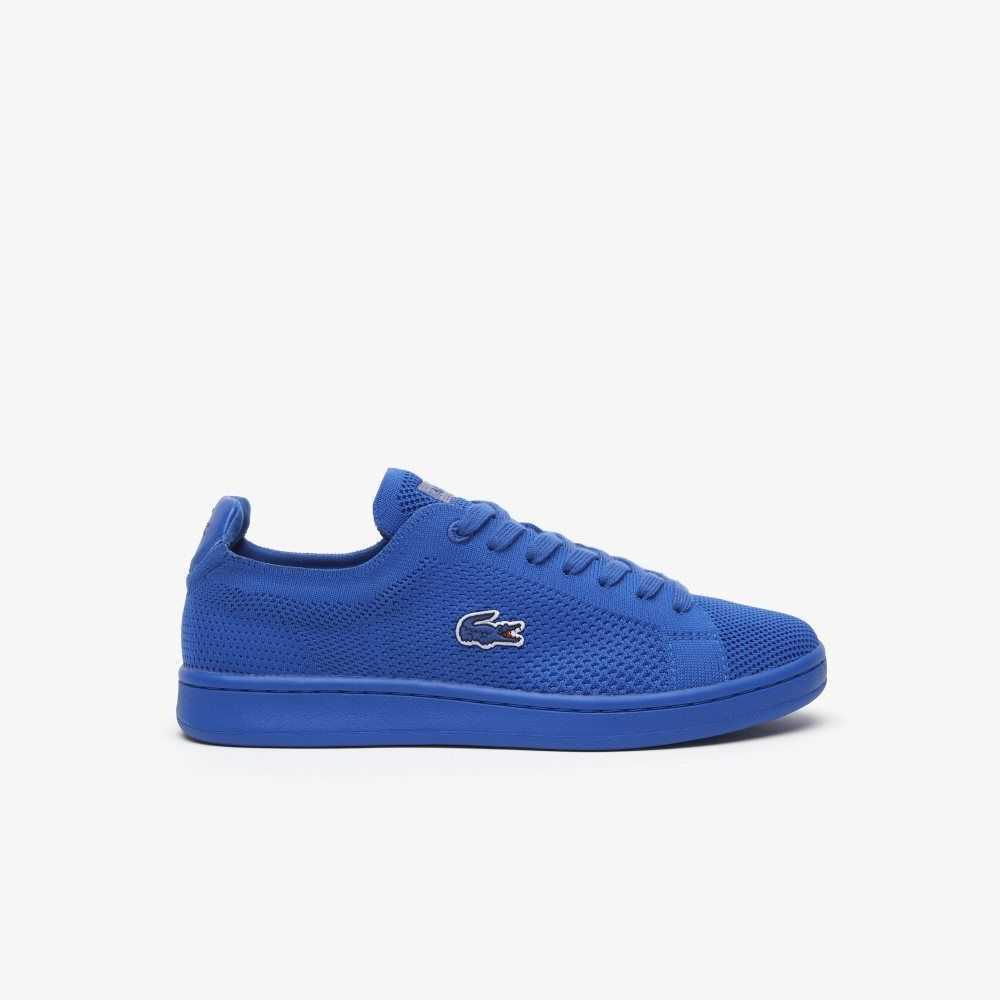 Blu/Blu Lacoste Carnaby Pique Heel Pop Sneakers | JCBGLD-354