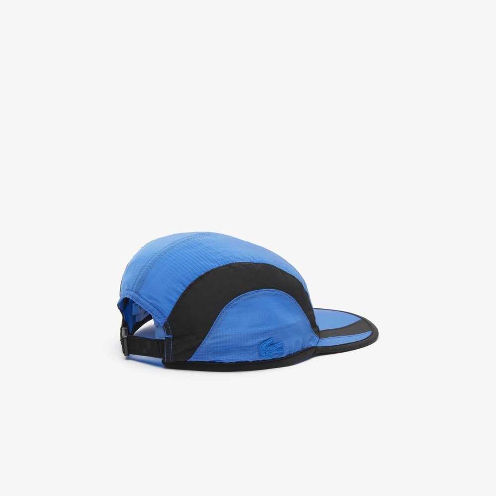 Blue / Black Lacoste Badge Cap | CDELJH-095