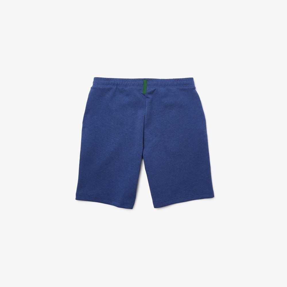 Blue Chine Lacoste Stretch Cotton Blend Shorts | GAYDSR-798