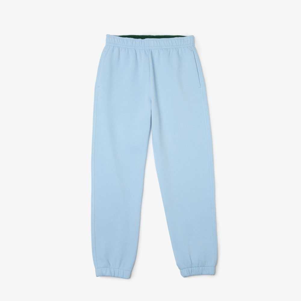 Blue Lacoste Blended Cotton Joggers | OSBIWP-063