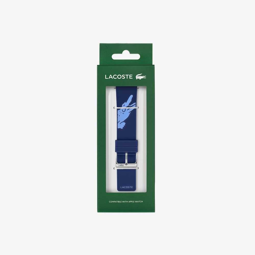 Blue Lacoste Blue Strap For Apple Watch | COTKUS-503