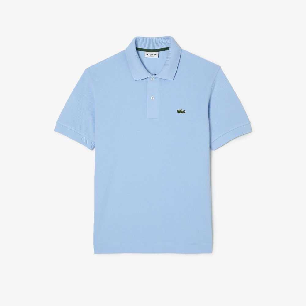 Blue Lacoste Classic Fit Heavy Cotton Pique L.12.21 Polo | XDZVLO-349