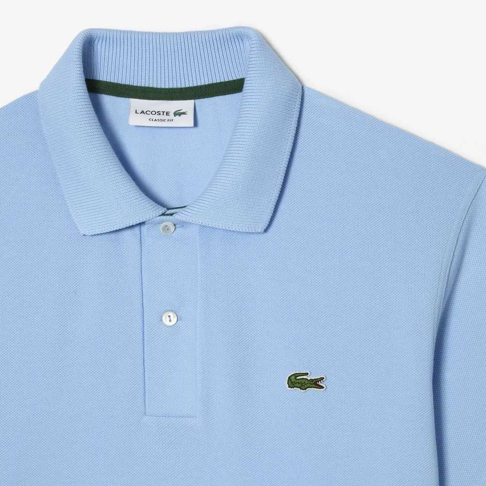 Blue Lacoste Classic Fit Heavy Cotton Pique L.12.21 Polo | XDZVLO-349