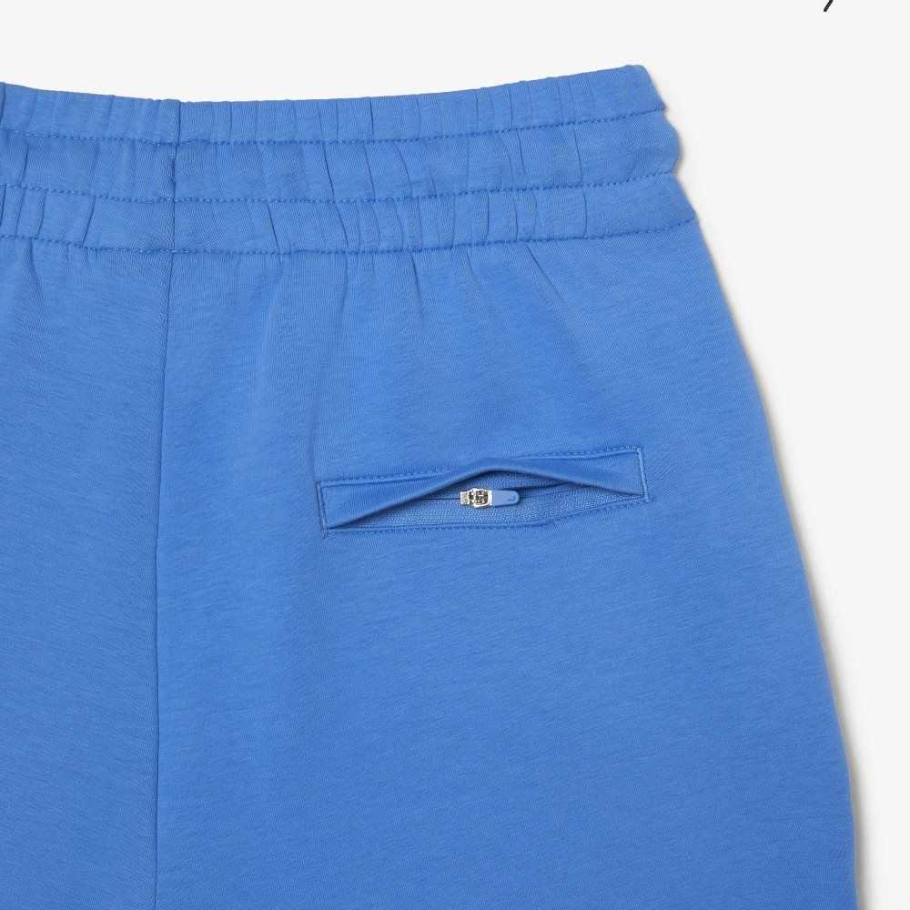 Blue Lacoste Cotton Jersey Trackpants | OPVAKS-726