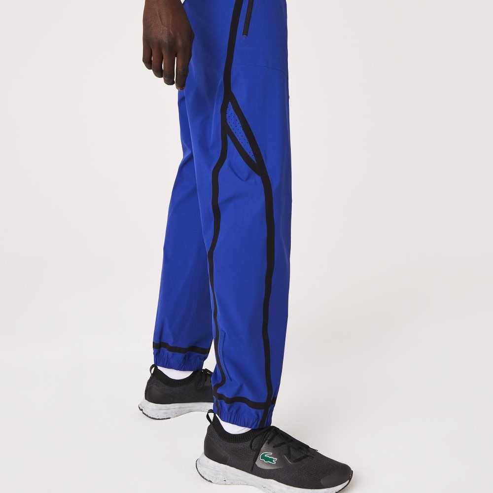 Blue Lacoste Light Trackpants | BAXQPF-928